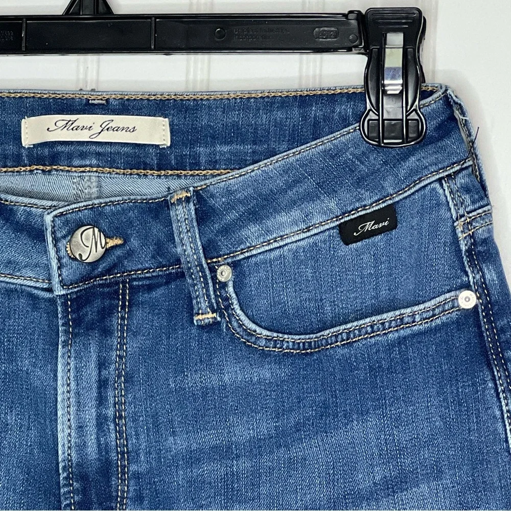 Mavi Jeans Raw Hem Denim Shorts Size 26
